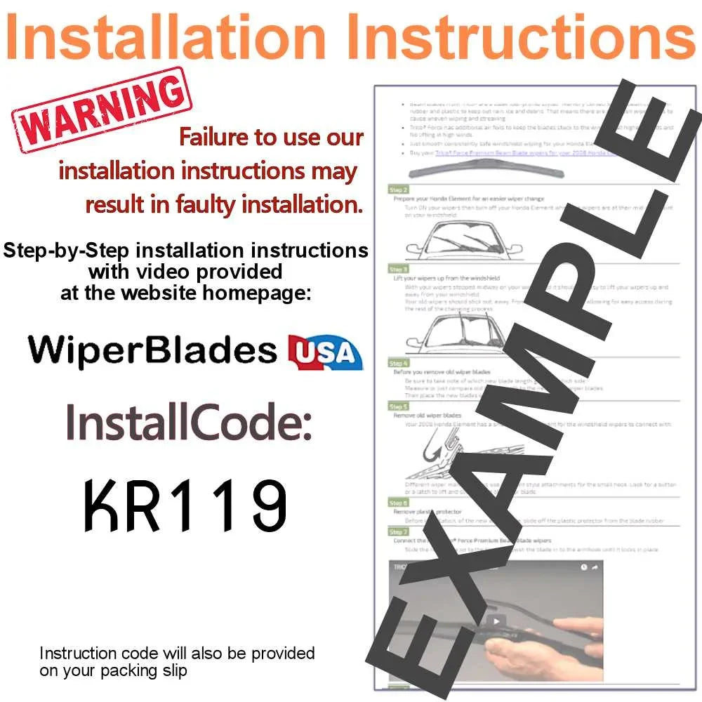 (Set Beam Wipers 2019 of Blade Outback Subaru 2)