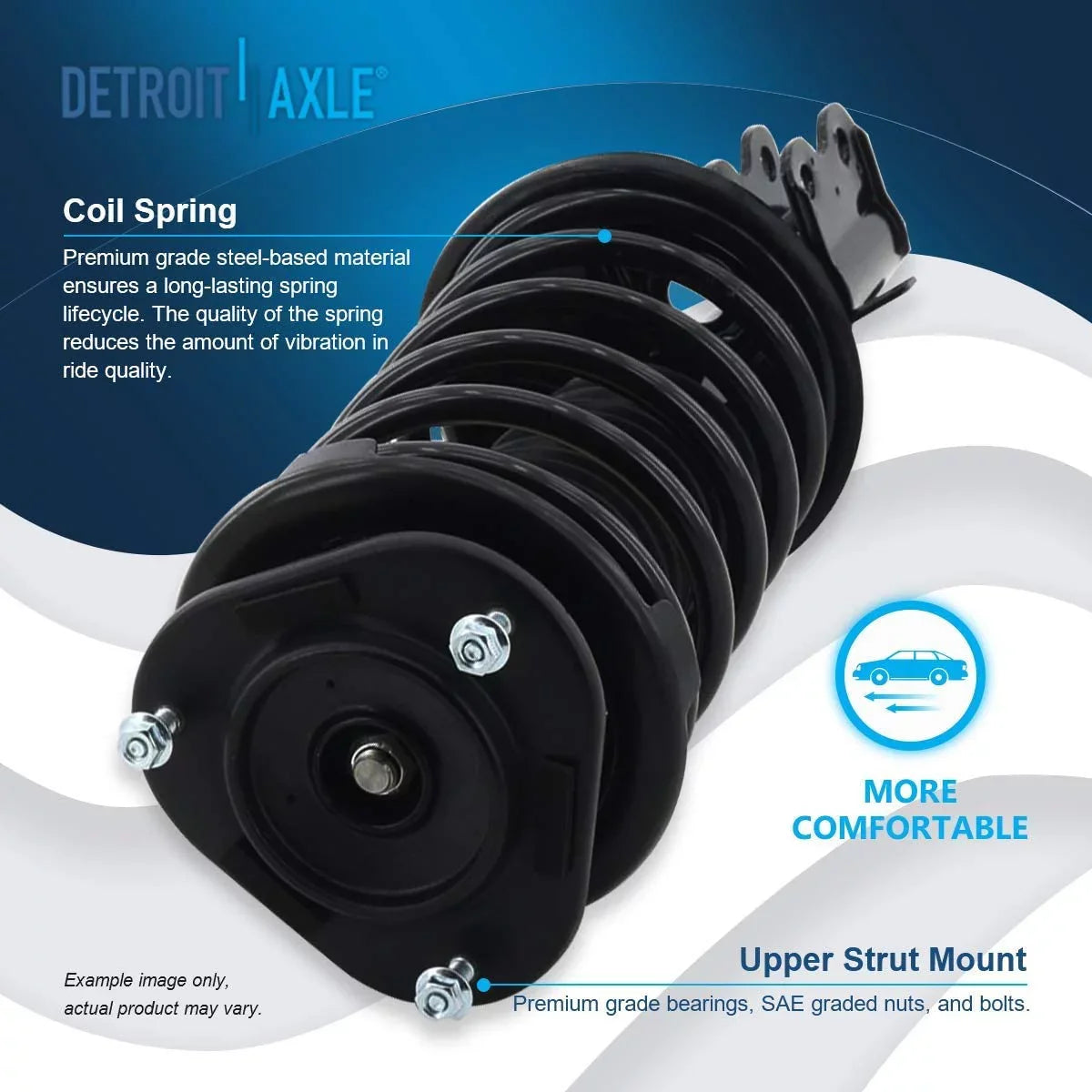 w/Coil 2 Prizm Struts Assembly Spring - Axle Struts Ready Complete Replacement 1995 1993-02 Toyota 1998-2002 for Front 2001 Corolla 1996 2000 1997 1999 Struts 1998 1994 Chevy Detroit