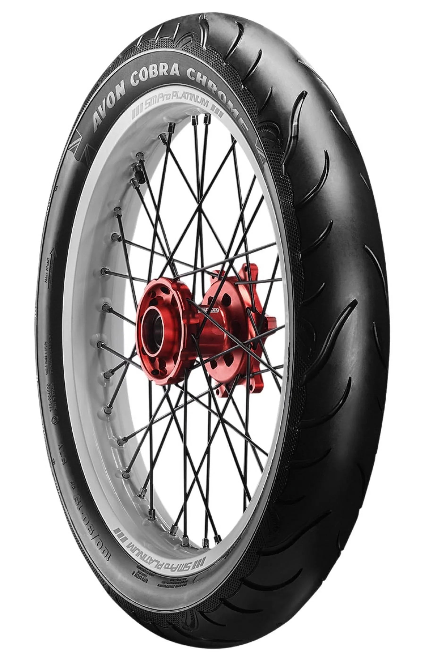 Tire AV91 Avon (638183) Front Cobra Chrome 90/90-21