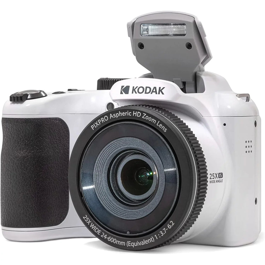 UHS-I Bag Bundle Memory Optical 25X Astro Camera Card Zoom 16MP Photo Digital Lexar + SDHC AZ255-WH Camera, with Kodak Deco 32GB White 800x High-Performance Zoom, PIXPRO