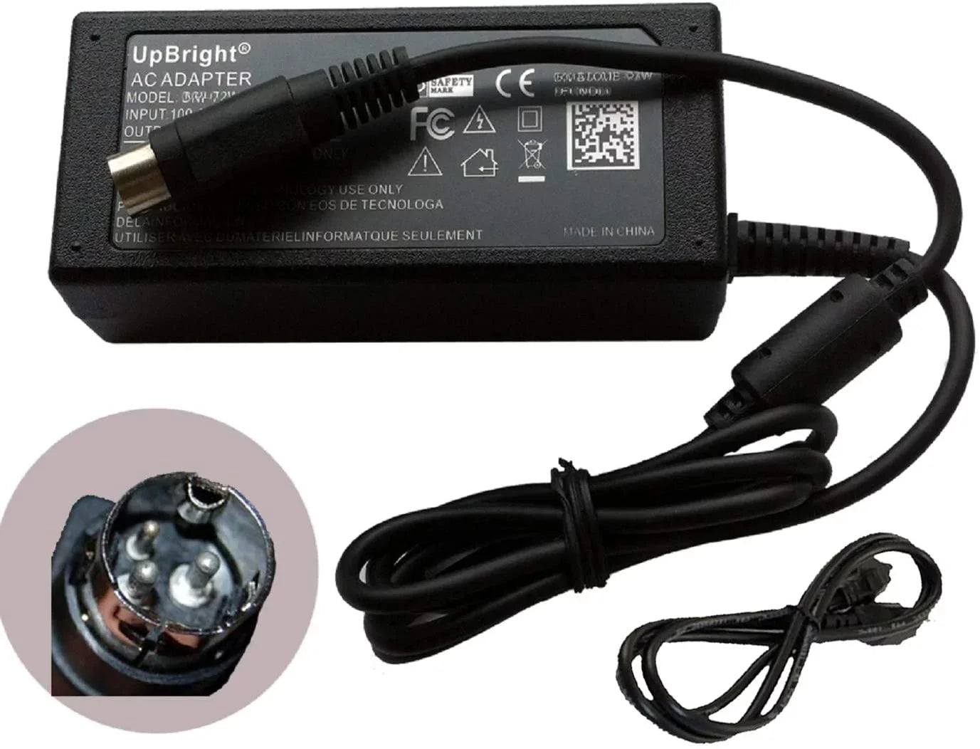 I 6222 Cord Power II PS Cable SoundSticks / NEW Charger Supply Kardon 2.1Ch DC 1 III AC PSU Adapter Mains UPBRIGHT Harman Speaker Subwoofer For