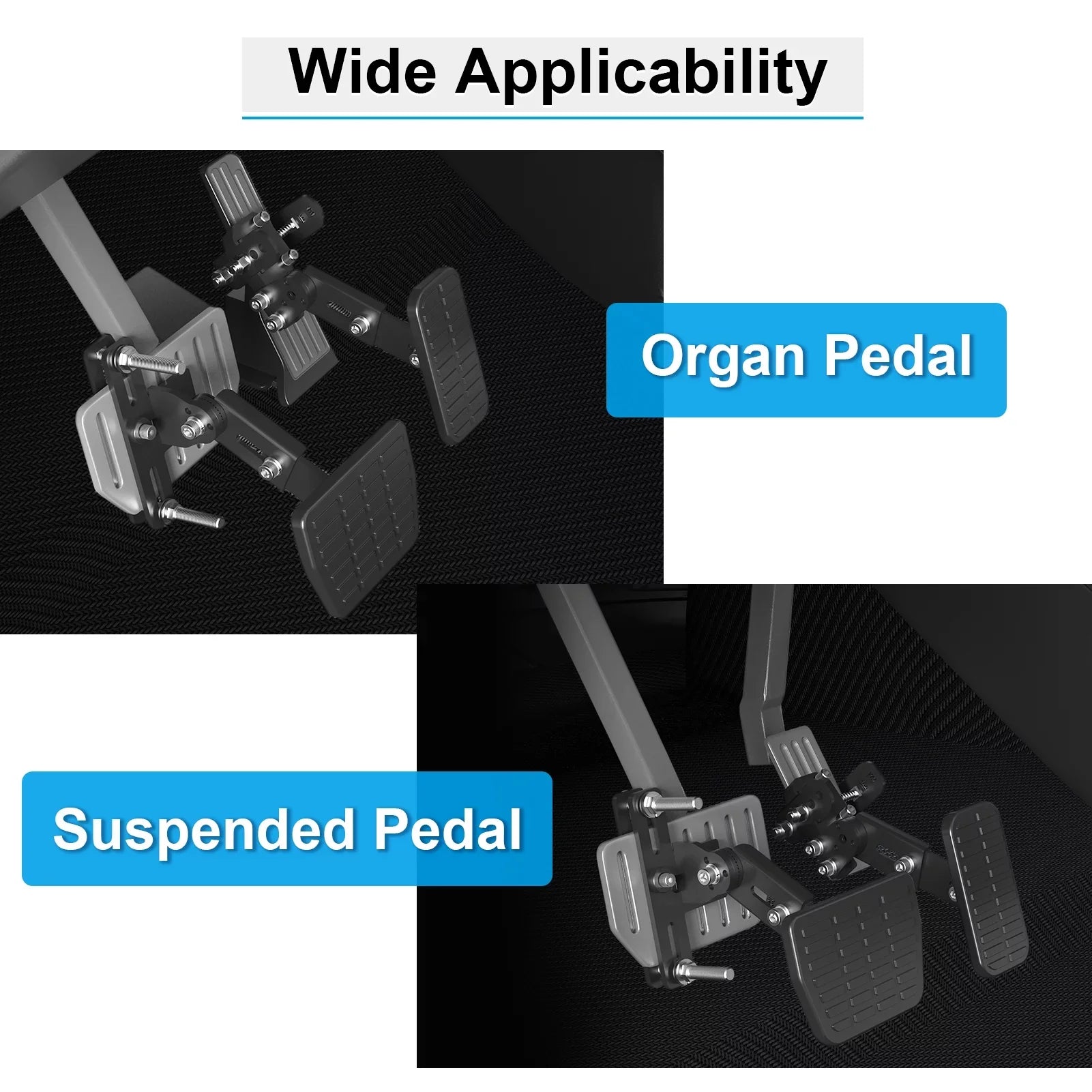 Drivers and People Cars Brake Short Gas Black DriFeez Pedal Length for Adjustable Extenders and Angle, Driving