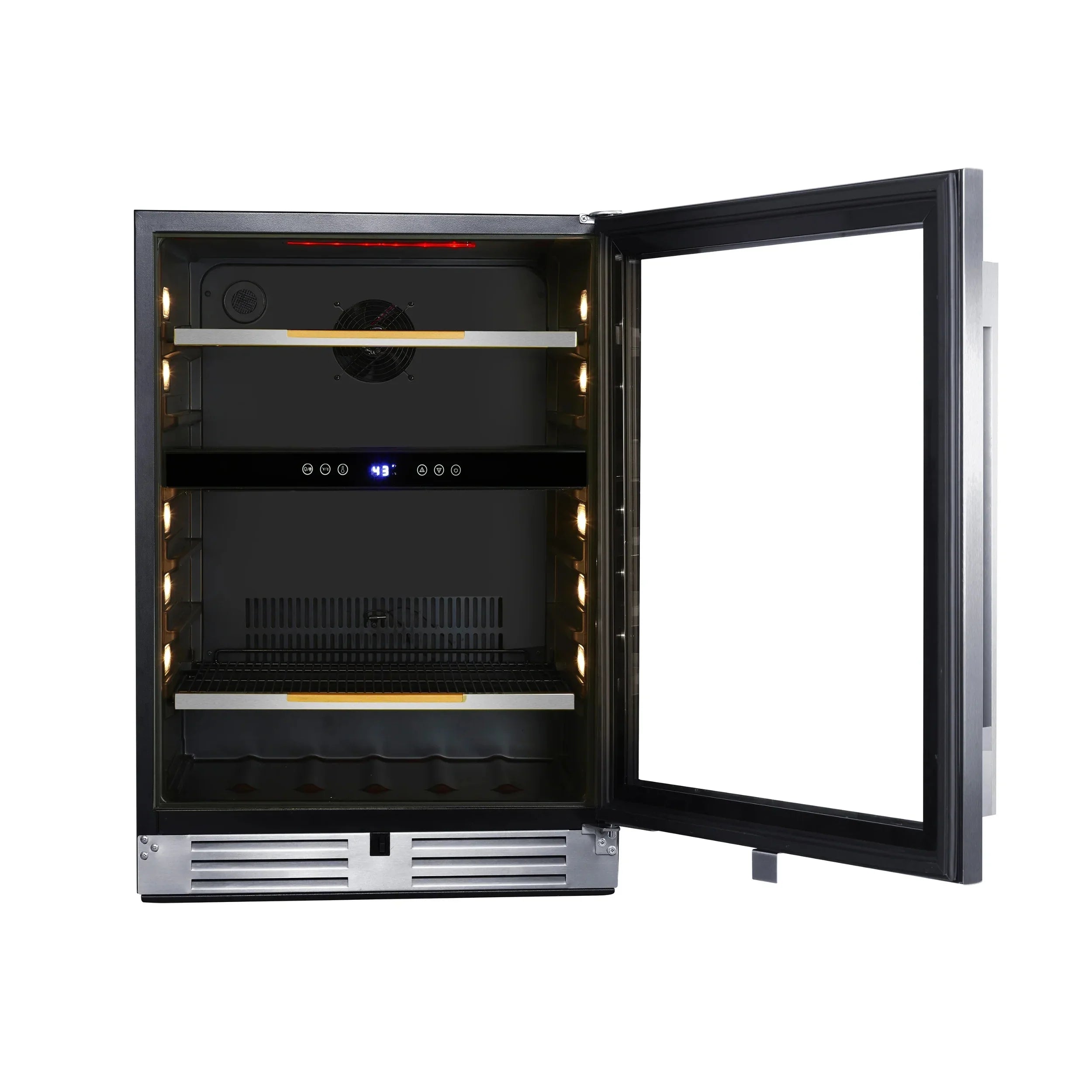 Series Stainless (ARFSE55R3S) Avanti Capacity, ELITE Center, Beverage 125 in Steel Can