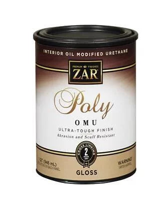 (Pack of Gloss Clear Max Ultra qt. ZAR Polyurethane 1 4)