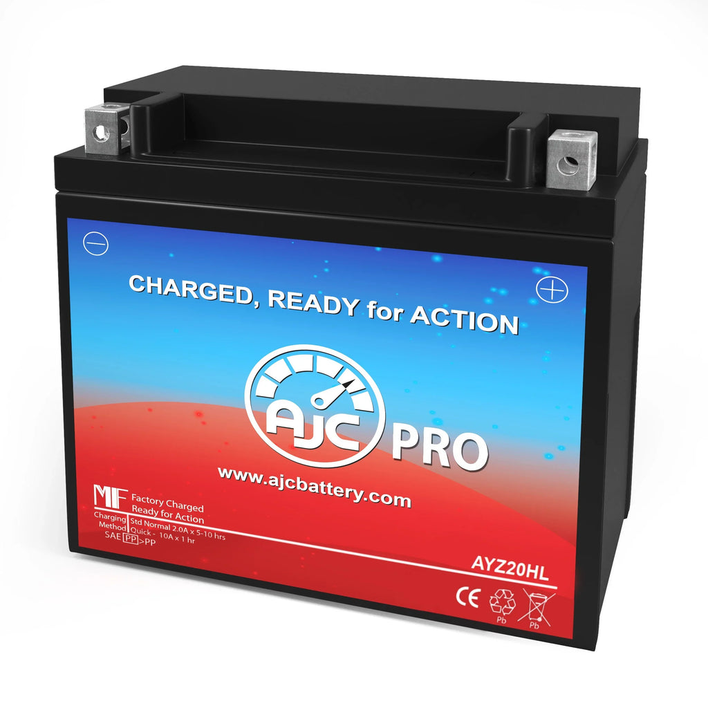 Bombardier with GTx Replacement Sport Battery 597CC 500S Compatible AJC Pro Snowmobile Battery (2009)