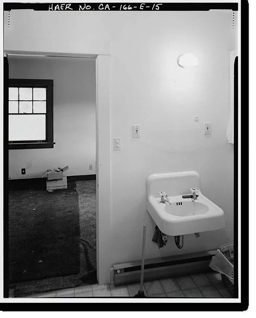 Lake Mono CA Historic Framed vicinity, Cottage, System, Hydroelectric 21-7/8" - Rush Clubhouse Print, Creek, x County, Creek June 17-7/8" Rush 15,