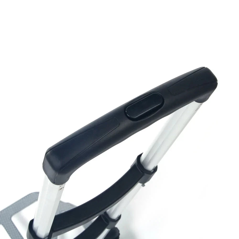 Foldable Portable Luggage, Telescopic with GoDecor Trolley, Black for Rod, Carry