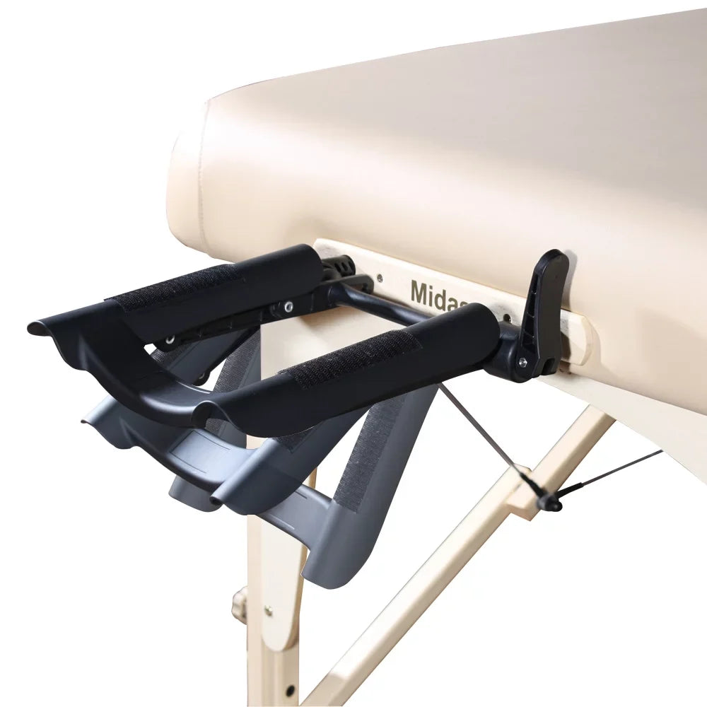 Cream Del Ray Professional Package, 30" Table Massage Portable Master Massage